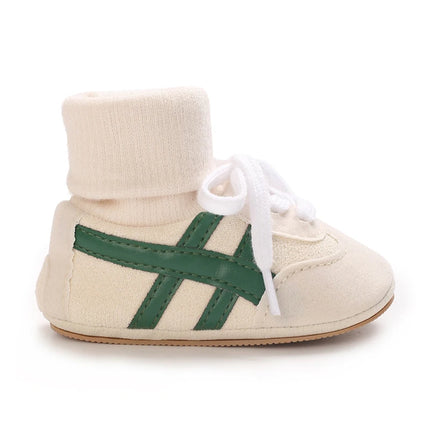 Spring and Autumn New Baby Shoes for Boys and Girls 0-1 Year Old Baby Shoes Socks Integrated Warm Sports Walking Shoes