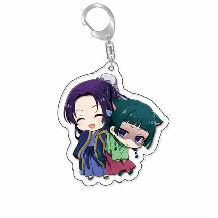 Anime The Apothecary Diaries Acrylic Keychain Cute Maomao Figure Keychain Keyring for Bag Backpack Accessories Gift