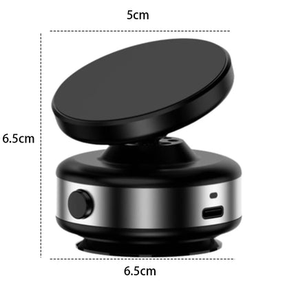 Vacuum Magnetic Phone Holder 360°Rotate Car Hands-Free Cell Phone Rack Foldable Swivel Stand Suction Cup Universal Car Brackets
