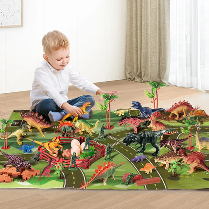 Simulation Dinosaur Toy for Boy Jurassic Models Children Action Figures PVC Tyrannosaurus  World Animals Park Kids 3 Years Gift