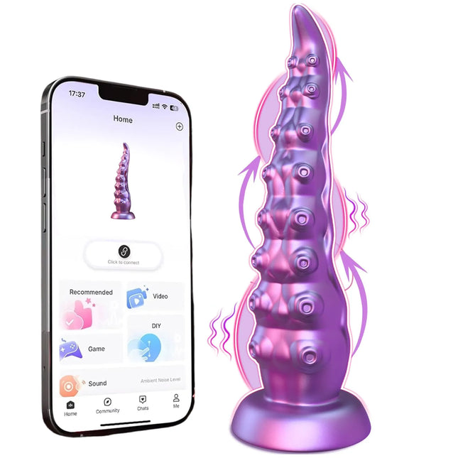 Tentacle Monster Vibrating Octopus Dildos Women Sex Toy with Peristalsis for G Spot Anal Clit Vagina Silicone Realistic Vibrator