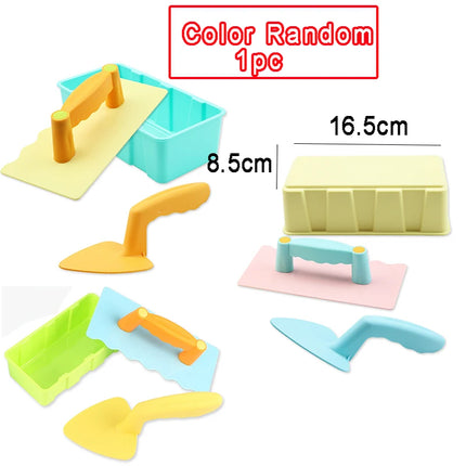 Beach Toy Children Play Sand Toy Shovel Sandbox Brick Walls Molds Castle Building Tools Summer Outdoor Play Beach Game for Kids
