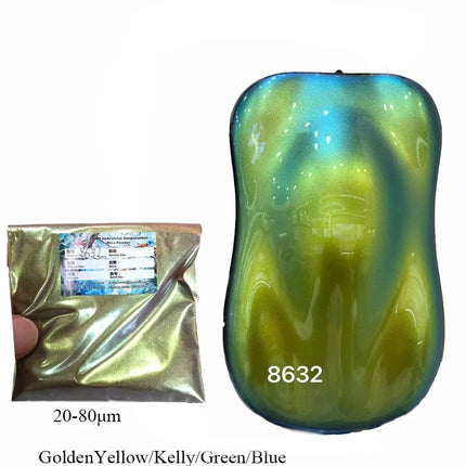 30g Glitter Chameleon Pigment Powder Color Shift Cameleon for Car Change Color Painting DIY Resin Crafts Eyeshadow Makeup Nail