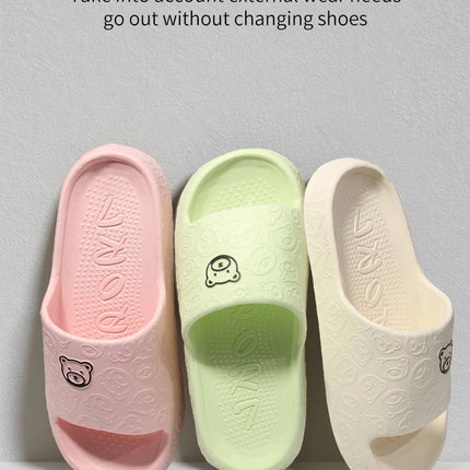 Non-slip Slippers Female Outer Wear 2024 New Bathroom Bathroom Indoor Home Sandals Female Summer Eva