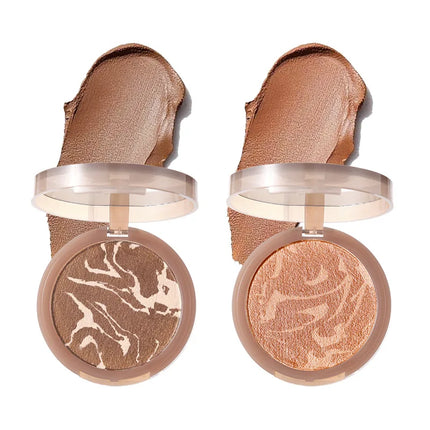 Truth'Key Mousse Bronzer,Matte Cement Brown Nose Shadow Facial Contouring Monochrome Natural Color Rendering 3D Makeup