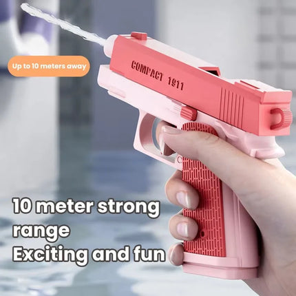 M1191 Mini Water Gun Children's Non Electric Handgun Summer Outdoor Fully Automatic Water Playing Toy Boys andGirls Shooting Toy