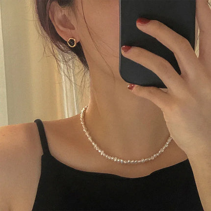 Hengsheng 4-5mm Baroque Freshwater Pearl Necklaces 38cm 45cm 50cm 925sterling Silver Necklaces Jewelry Gift 2026 New Arrivals