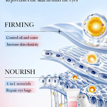 Instant Eye Bag Remove Cream Retinol Anti-Wrinkle Firming Skin Fade Fine Lines Anti Dark Circle Puffiness Brighten Eye SkinCare