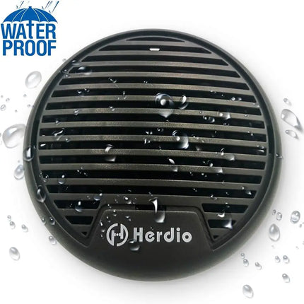 Herdio 3'' 160W 2PCS Marine Boat Waterproof Speakers Motorcycle Bluetooth Speaker Audio Stereo System For ATV UTV Outdoor Boat
