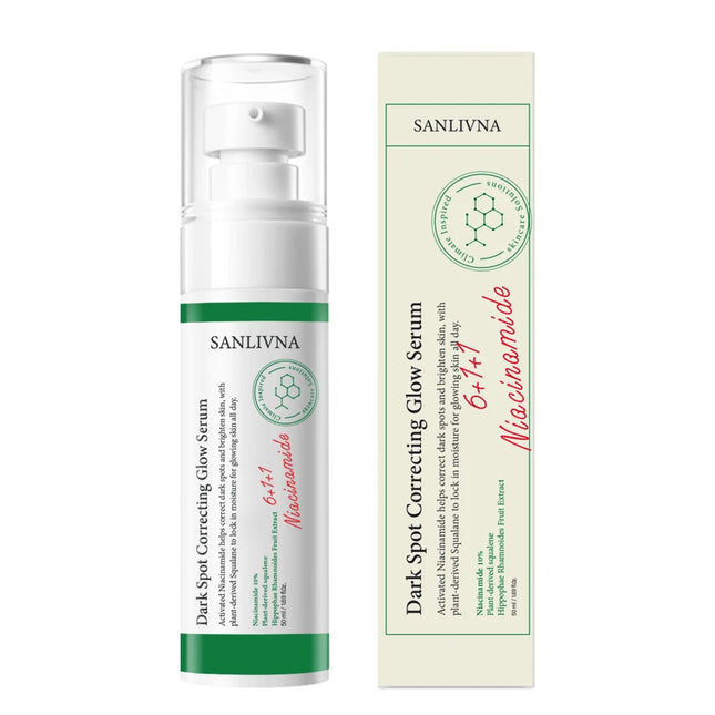 Dark spot correction essence effectively improves facial dullness, moisturizes and brightens skin tone, gentle essence 50ml