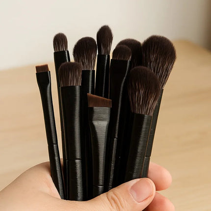 5/6PCS Professional Eyeshadow Brush Set Soft Contouring Eyeliner Eyebrow Makeup Brushes for Women Cosmetic Beauty Tools Kit