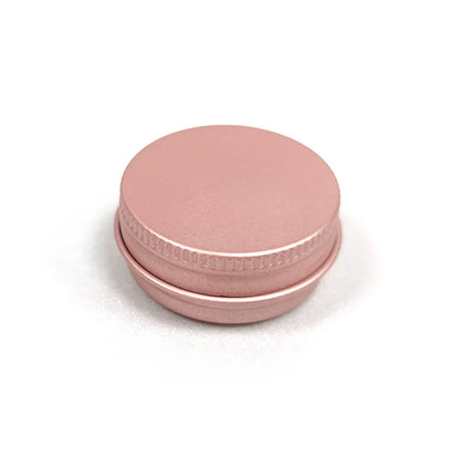 10/20/50/100 30g Gloss Pink Aluminum Jar 50g 100g Candy Storage Case 200g Aluminum Cans Travel Pot Hair Wax Box Makeup Cosmetic