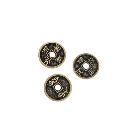 Triad Coins Chinese Palace Coin 1 Coin + 2 Shells Close Up Magic Trick Coin Magic Magia Magie Magicians Prop Accessory Illusion
