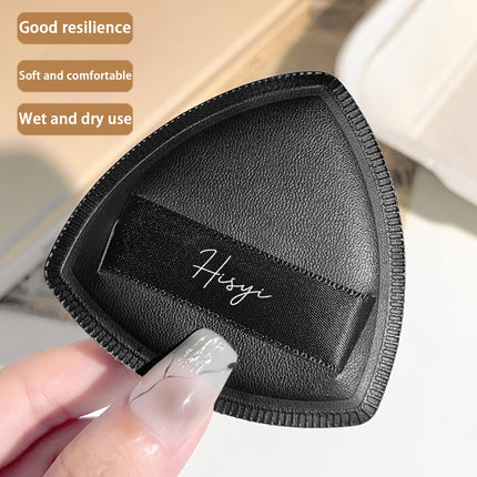 Black Triangle Powder Puff Facial Makeup Sponge Soft Velvet Cosmetics Puff Mixer Beauty Foundation Make-Up Sponge Makeup Access