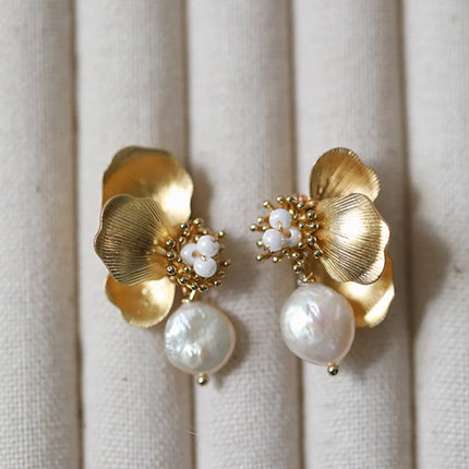 Ins Copper Floral Leaf Hair Pins Bridal Comb Girls Hair Piece Jewelry Handmade Wedding Women Headpiece