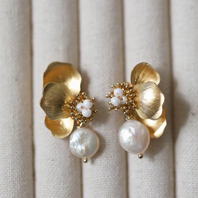 Ins Copper Floral Leaf Hair Pins Bridal Comb Girls Hair Piece Jewelry Handmade Wedding Women Headpiece