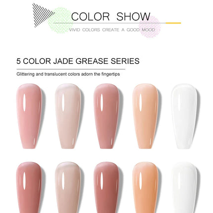 Arte Clavo Glitter Gel Nail 15ml Semi Permanent Soak Off UV Gel Varnish Nail Manicure Top Base Coat Gel Polish Art Decoration