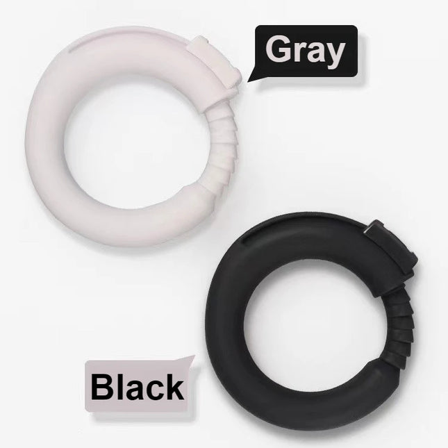 22-32mm Adjustable Silicone Cock Ring Male Delay Ejaculation Penis Rings Foreskin Corrector Lock Semen Cockrings Sex Toy for Men
