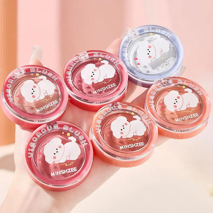 Monochrome Blush Whitening Matte Cosmetics Vitality Girl Nude Makeup Natural Smudge Monochrome Blush Plate