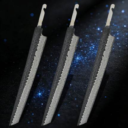 1/2/3/4/10PCS, Forged Damascus Steel Sashimi Knife Blade Kitchen Knife Blade Chef Knife Kiritsuke Knife Blade DIY Making Tool