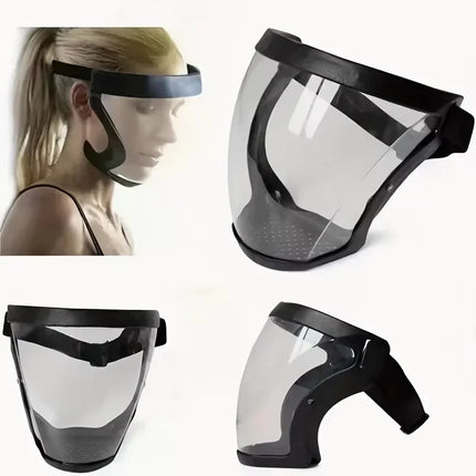 Transparent Facial Shield Anti-Fog Work Protection Mask Filter Dust-proof Anti-splash Full-Face Grinding Weeding Protection Mask