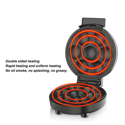 Cupcake Maker Double Sided 7 Cupcake Capacity Safe Muffin Maker Machine for Cinnamon Roll Donut
