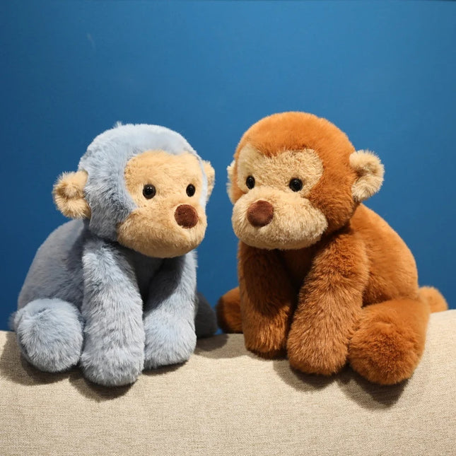 40cm Cartoon Monkey Plush Doll High Quality Colorful Monkey Gorilla Animal Stuffed Toy Home Decoration Gift For Boys And Girls