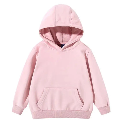 New Kids Girls Hoodie Sweatshirts Cute Pink Casual Autumn Long Sleeve Boys Jackets Tops Children's Clothes Teen 6 8 10 12 Years