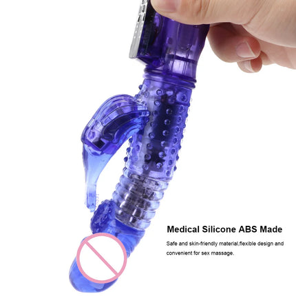 Automatic Rotating Beads Vibrators For Women Vaginal Clitoris Stimulator Anal Plug Dildos Female Masturbator Sex Toys Erotic 18+