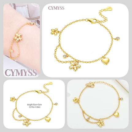 Original 925 Sterling Silver Butterfly Bracelet Zirconia Tennis Ball Women Fashion Simple Engagement Wedding Charm Jewelry Gift