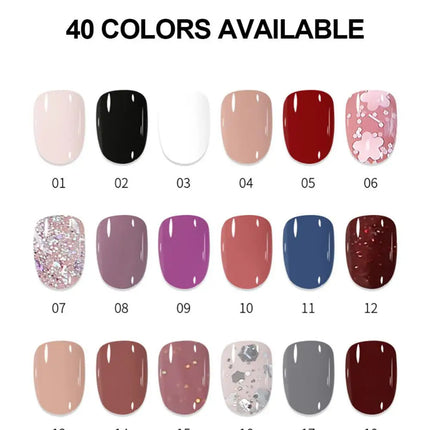 KUDAN Nail Polish Water-based 10ml No-bake Long-lasting Students Children Without Odor Can Tear Nail Art Manicure Tool