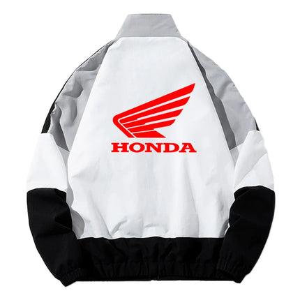 2026 Honda New Men's Jacket - Windproof Coat - Hip-Hop Street Style Jacket - Racing Suit - Women's Zipper Trendy Brand Coat