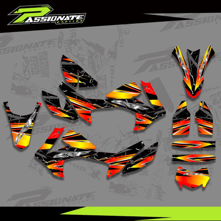 Graphics Decals Stickers Motorcycle Background For HONDA CRF250L CRF 250L 2012 2013 2014 2015 2016 2017 2018 2019 2020