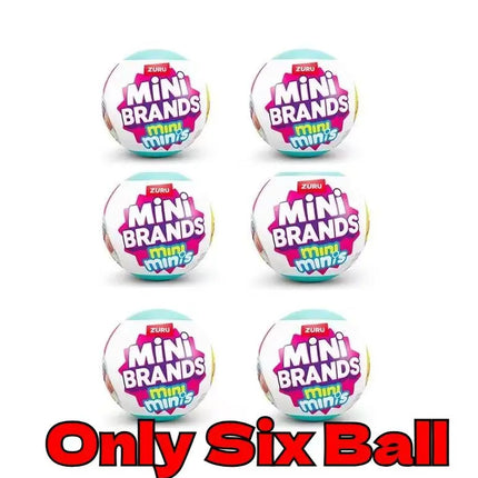 In Stock Original Genuine Zuru Mini Brands Mini Minis Fill The Fridge Collect Mini Refrigerator Blind Box Toys Birthday Gift