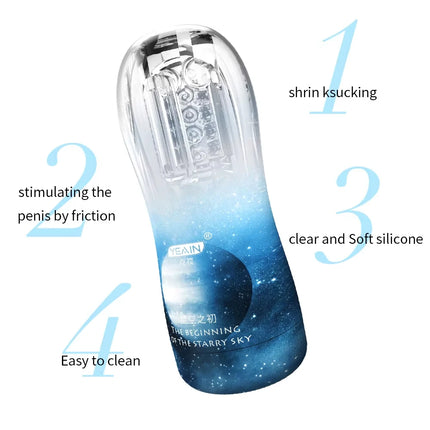 Male Masturbator Soft Pussy Adult Endurance Exercise Sex Products Transparent Vagina Vacuum Sucking Pocket Cup Sex Toys for Men