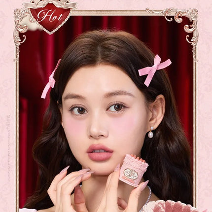 Flower Knows Strawberry Cupid Cake Lip Mud Mist Matte Velvet Lip Cream Lip Makeup 5ml