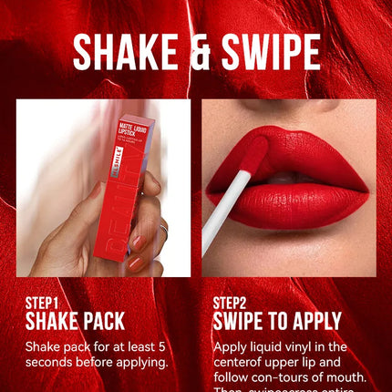 Matte Ink Liquid Lipstick Long Lasting Velvet Nude Lip Gloss Non-stick Cup Waterproof Lips Tint Waterproof Make Up