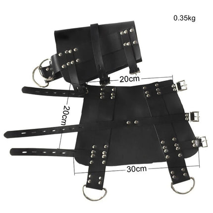 Suspension Hand Foot Bundle Bondage Slave Bdsm Adjustable Ankle Cuffs dults Sex Games Leather Bdsm Sex Tools Flirt For Couples