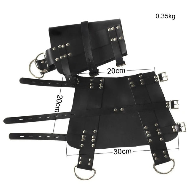 Suspension Hand Foot Bundle Bondage Slave Bdsm Adjustable Ankle Cuffs dults Sex Games Leather Bdsm Sex Tools Flirt For Couples