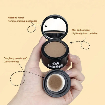 Hairline Contouring Powder Hairline Repair Filling With Line Powder Makeup Forehead Hair Powder Fluffy Powder Shadow Thin P J5M5