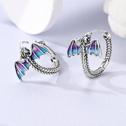 2025 New 925 Sterling Silver Earrings Simple Bow Strawberry Butterfly Hoop Stud Earrings for Wedding Party Women Jewelry Girls