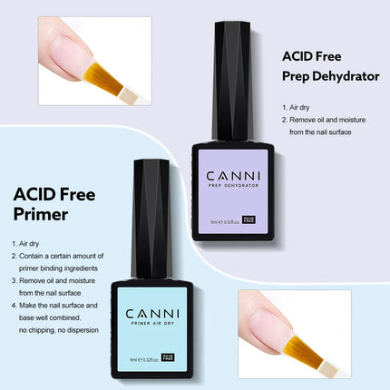 9ml CANNI Nail Gel Polish HEMA FREE TPO FREE French Nail Design Rubber Base Gel Builder Nail Gel In Bottle Semi Permanent Gel