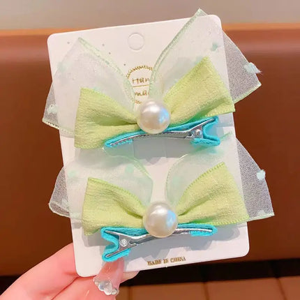 Girls Hair Accessories Kids Hair Clip Toddler Hair Pins Children Hair Wear Rainbow Color Cute Headdress New Style