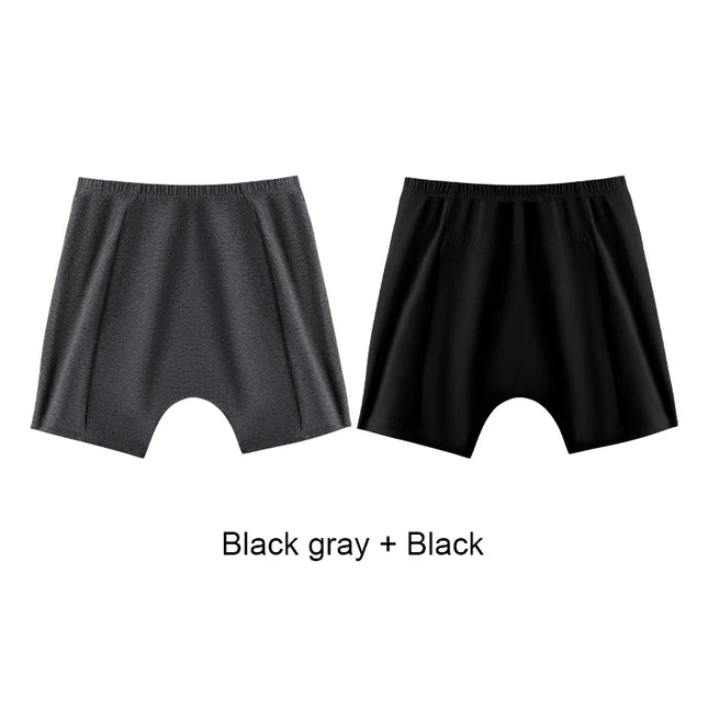 Incontinence Briefs Men's Boxer Briefs Leak Proof Boxers Man Plus Size Underwear Boxer Male Breathable Men's Panties Set Shorts
