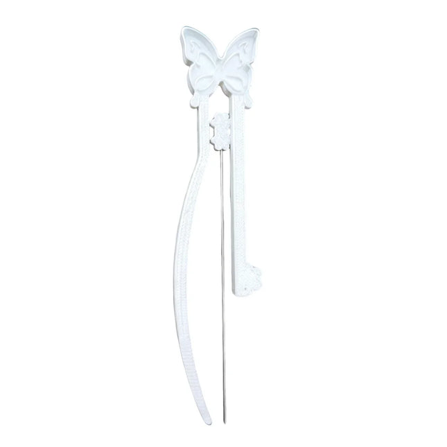 Single/Double Needle Fuse Bead Pen Butterfly Point Grip Perler Bead Tweezer High-Quality Handheld Collage Fuse Needle DIY Crafts