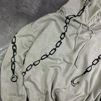 Kurapika Graphic Hoodies Grunge Streetwear Sweatshirt Tops Oversized Hoodie Gothic Harajuku Hunter × Hunter Y2k Gym Men Clothing