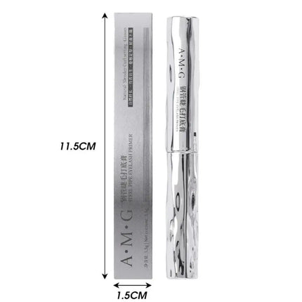 New Small Steel Tube Mascara 3D Silk Fiber Non Smudging Eyelash Primer Natural Black Long-lasting Eyelash Extension Cosmetics