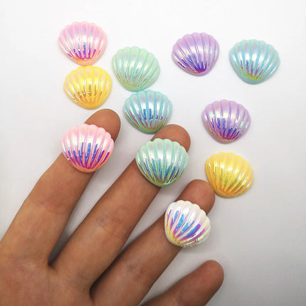 8pcs/Lot Slime Charms Mermaid Tail For DIY Cake Phone Decoration Sprinkles Toys Mud Polymer Clay Slime Supplies