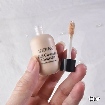 Waterproof Liquid Concealer Foundation Cream Lasting Full Coverage Acne Spot Dark Circles Concealer Cream Face Makeup Cosmetic