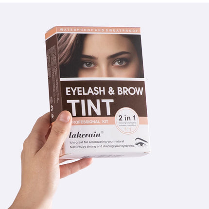 Eyebrow Tint Dye Professional Eyebrow Dye Waterproof Long-lasting Eyebrow Brow Kit Semi Permanent Eyebrow Home Use Pro Kit